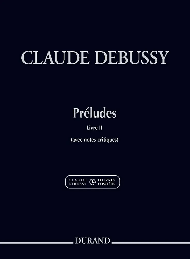 Cover: 9790044094240 | Préludes livre 2 pour piano avec notes critiques | Claude Debussy