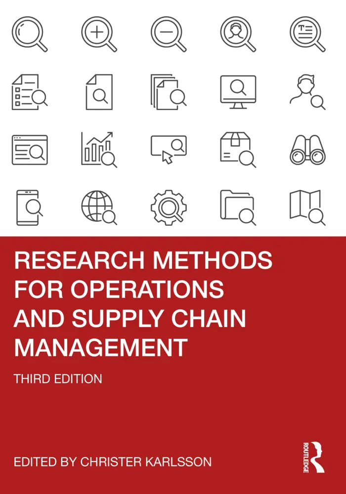 Cover: 9781032324340 | Research Methods for Operations and Supply Chain Management | Karlsson