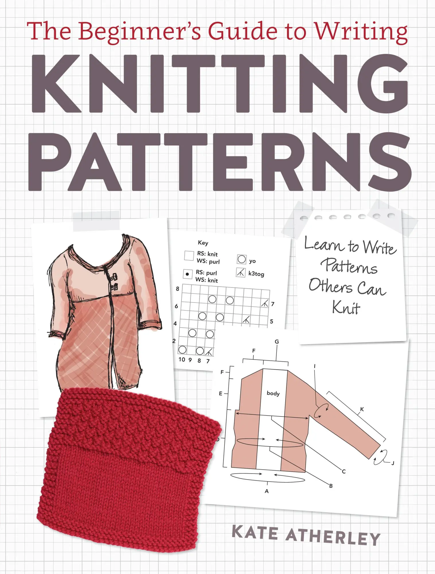 Cover: 9781632504340 | The Beginner's Guide to Writing Knitting Patterns | Kate Atherley