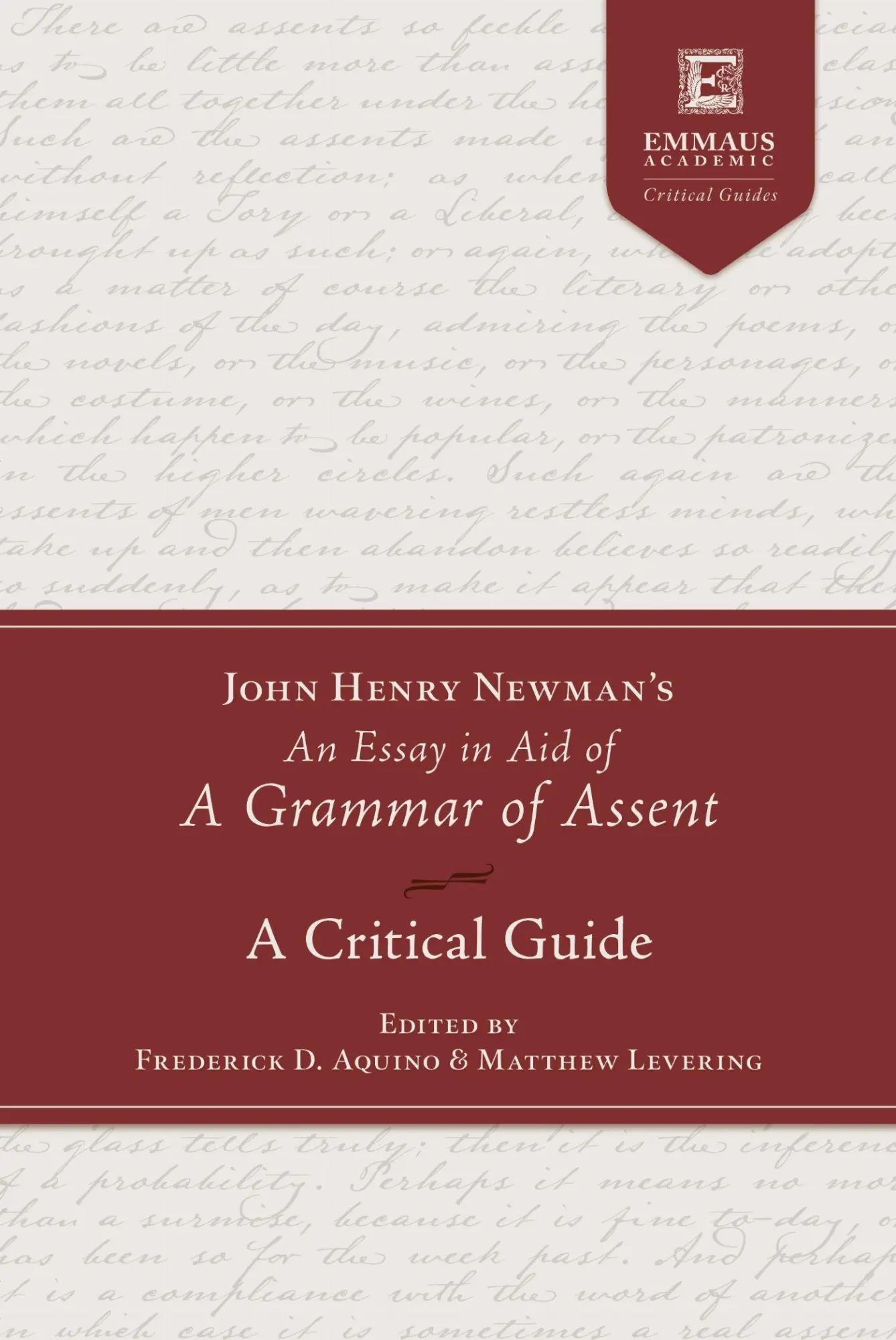 Cover: 9781645854340 | John Henry Newman's an Essay in Aid of a Grammar of Assent | Buch