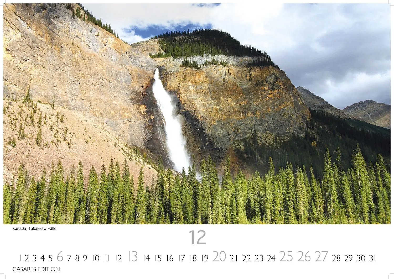 Bild: 9781835244340 | Wasserfälle Kalender 2026 - Wandkalender Fotokalender Landschaft...