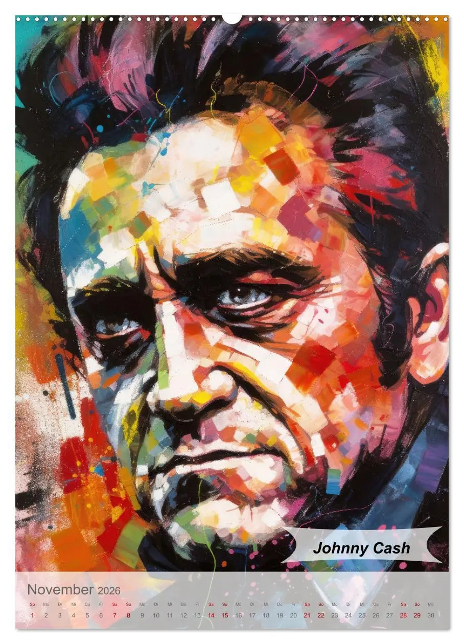 Bild: 9783516264340 | POP Legenden in Pop-Art (hochwertiger Premium Wandkalender 2026 DIN...