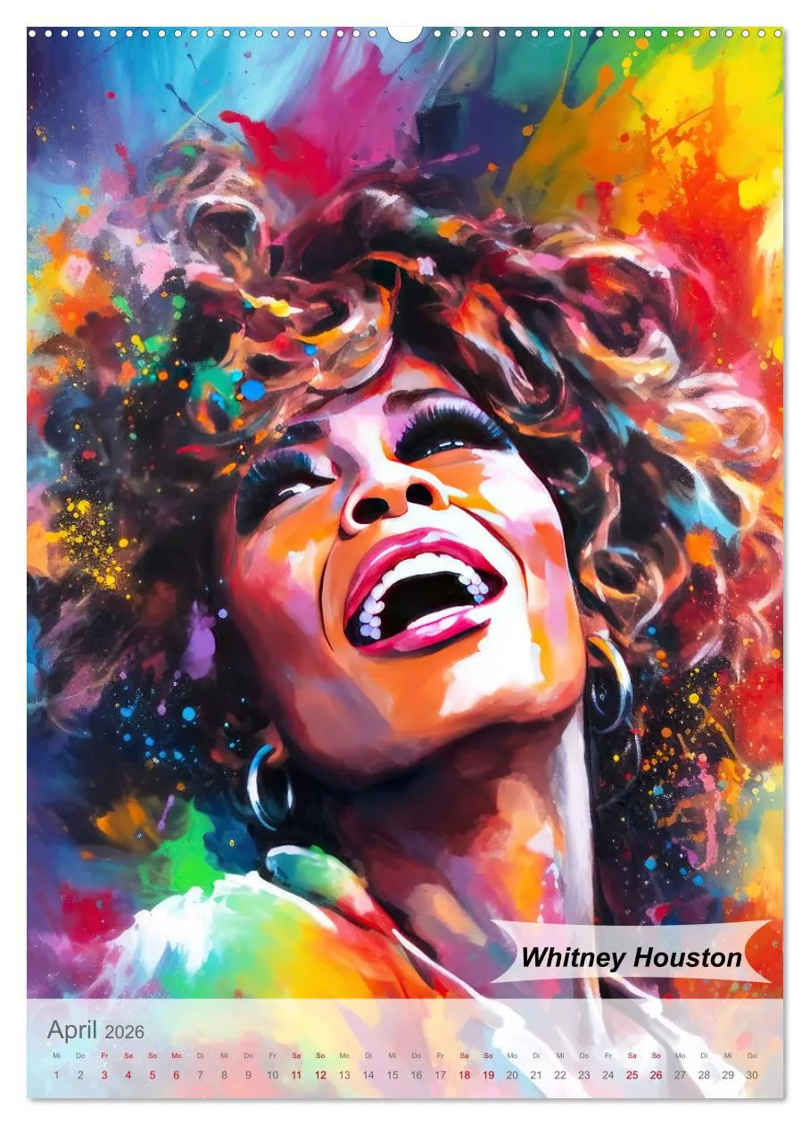 Bild: 9783516264340 | POP Legenden in Pop-Art (hochwertiger Premium Wandkalender 2026 DIN...
