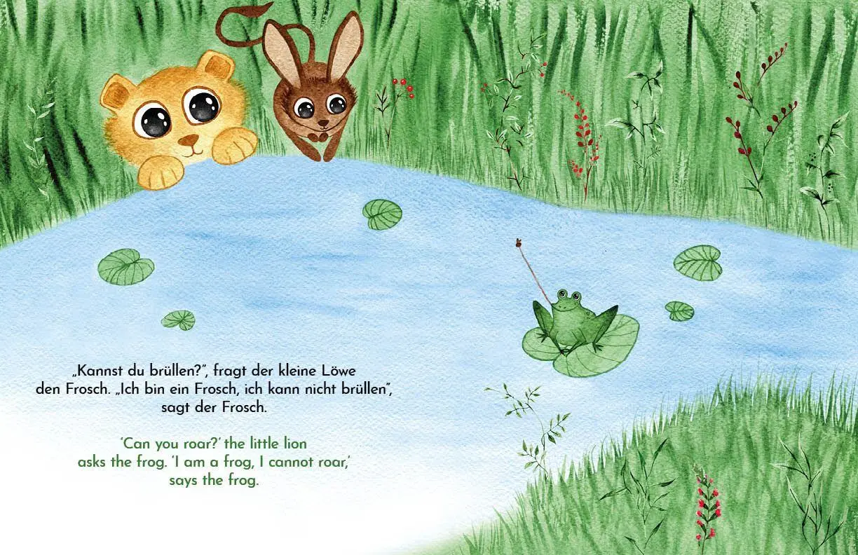 Bild: 9783949514340 | Brüll, kleiner Löwe - Roar, Little Lion | Ingo Blum | Buch | 44 S.