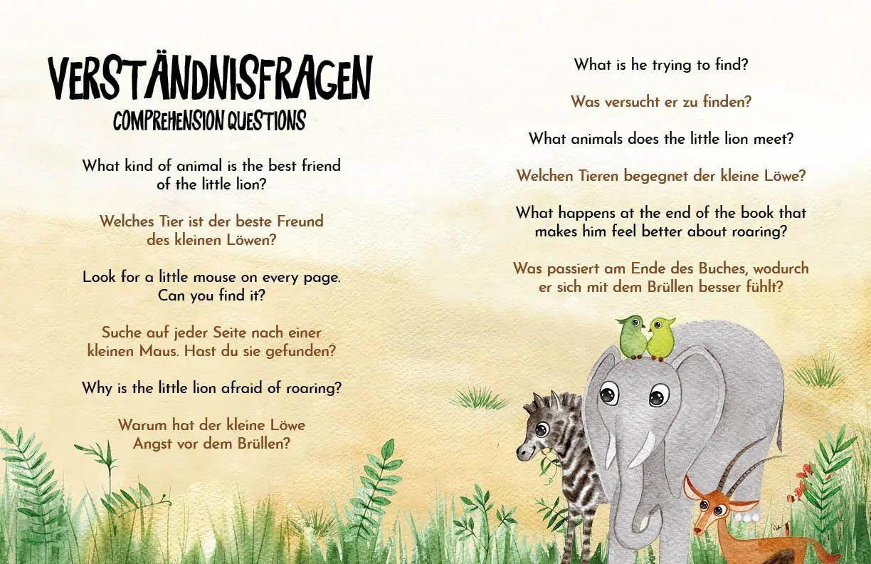 Bild: 9783949514340 | Brüll, kleiner Löwe - Roar, Little Lion | Ingo Blum | Buch | 44 S.