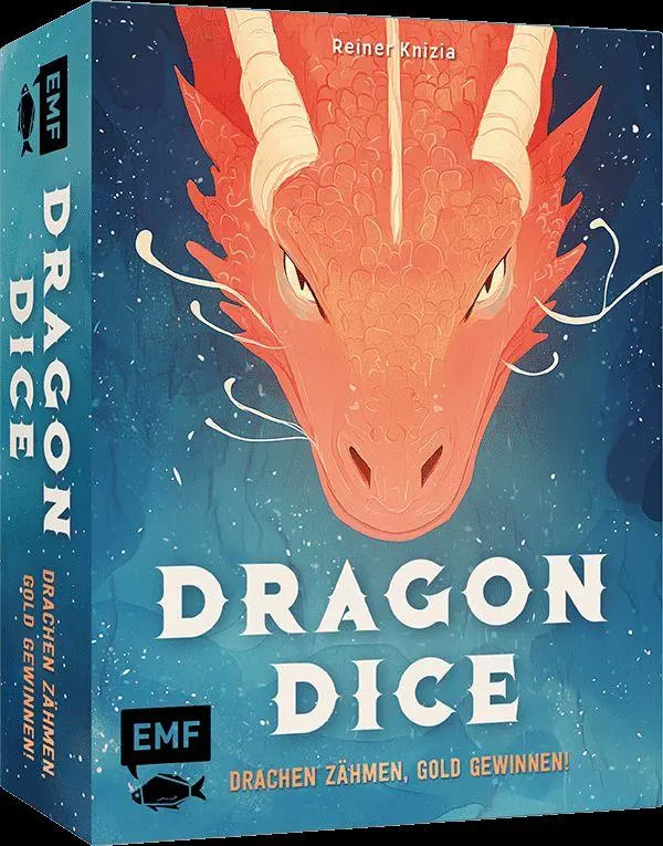 Cover: 4260478344440 | Würfelspiel: Dragon Dice - Drachen zähmen, Gold gewinnen! | Knizia