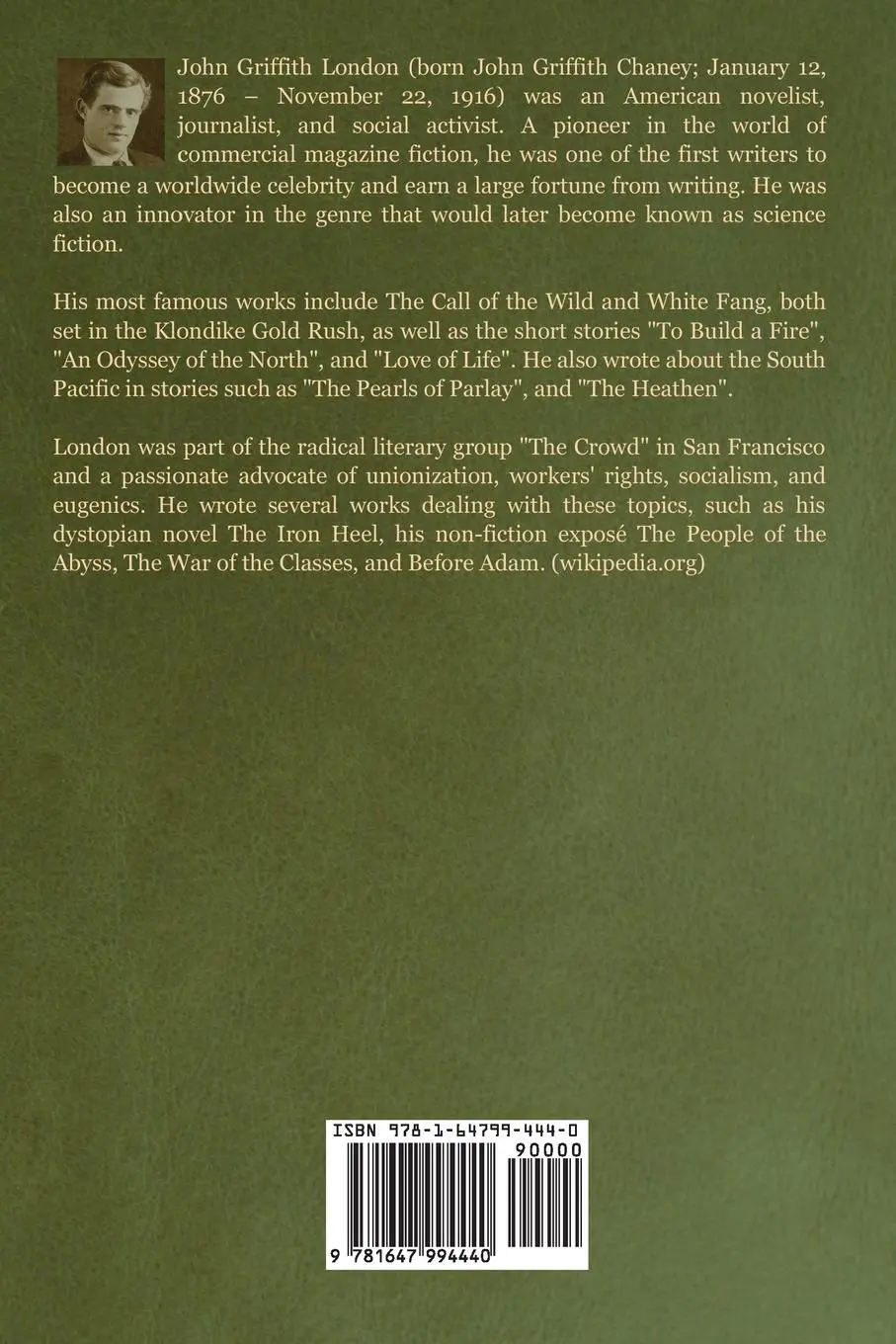 Rückseite: 9781647994440 | The Sea-Wolf | Jack London | Taschenbuch | Kartoniert / Broschiert
