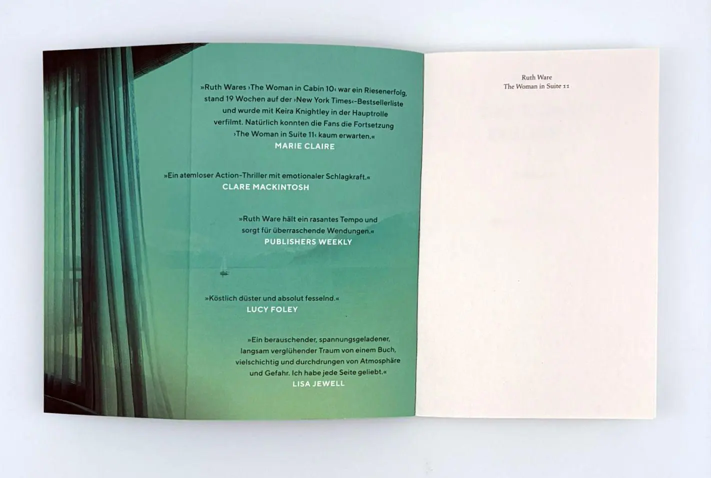 Bild: 9783423264440 | The Woman in Suite 11 | Ruth Ware | Taschenbuch | 416 S. | Deutsch