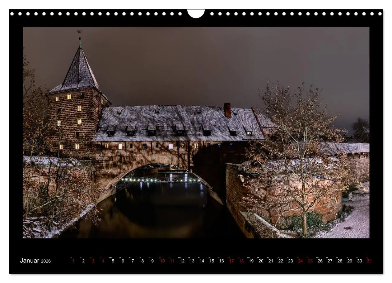 Bild: 9783457854440 | Historisches Nürnberg (Wandkalender 2026 DIN A3 quer), CALVENDO...