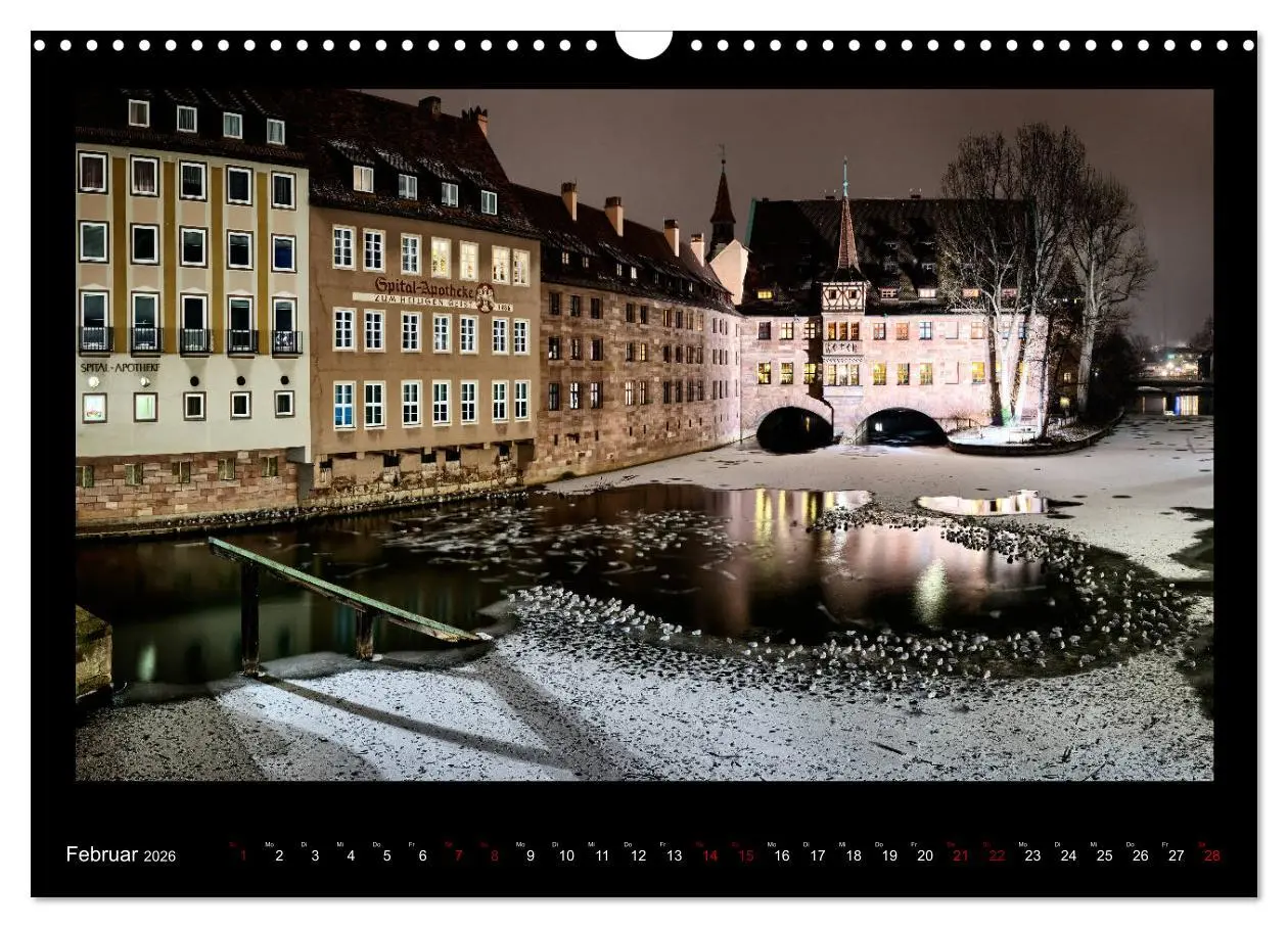 Bild: 9783457854440 | Historisches Nürnberg (Wandkalender 2026 DIN A3 quer), CALVENDO...