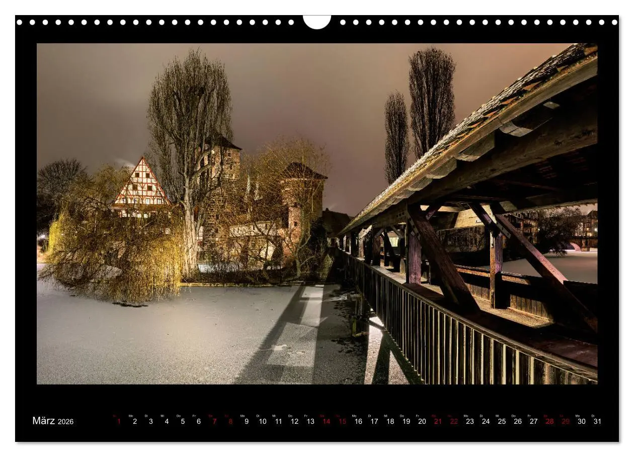 Bild: 9783457854440 | Historisches Nürnberg (Wandkalender 2026 DIN A3 quer), CALVENDO...
