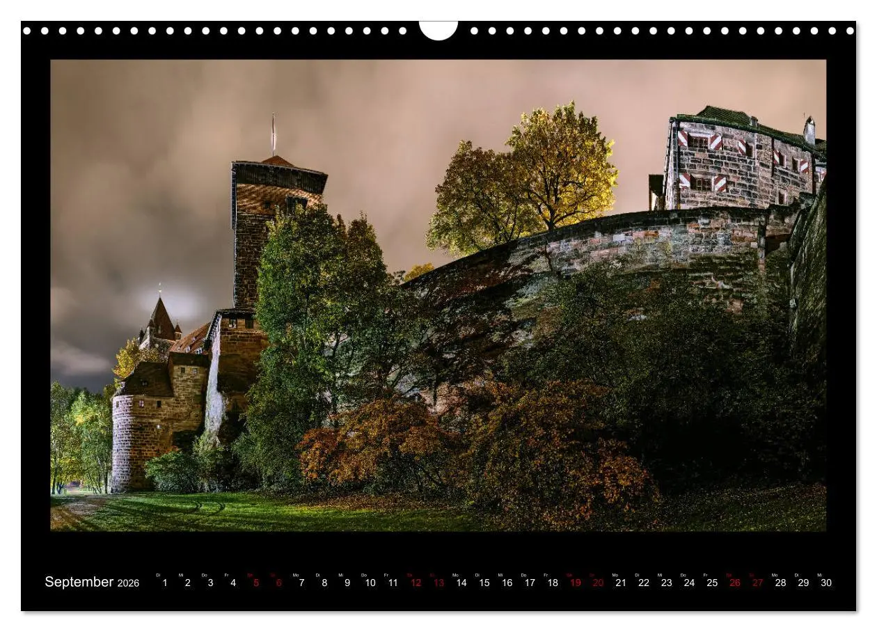 Bild: 9783457854440 | Historisches Nürnberg (Wandkalender 2026 DIN A3 quer), CALVENDO...