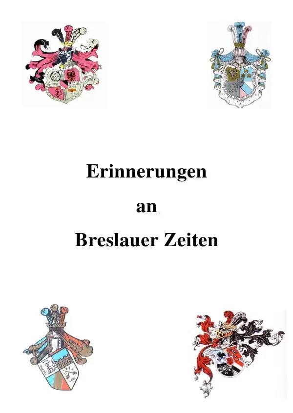 Cover: 9783741814440 | Erinnerungen an Breslauer Zeiten | Horst-Joachim Reichel | Taschenbuch