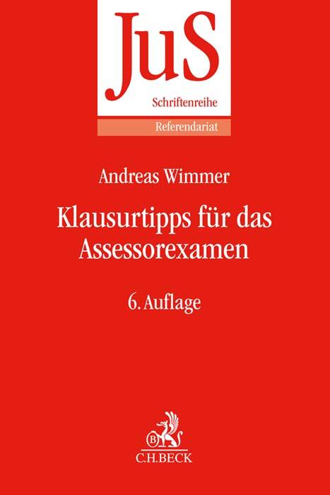 Cover: 9783406804540 | Klausurtipps für das Assessorexamen | Andreas Wimmer | Taschenbuch