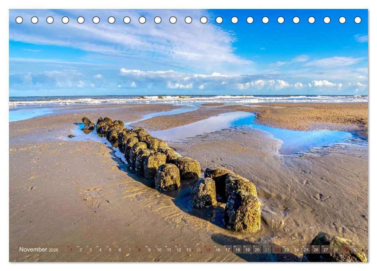 Bild: 9783457914540 | INSELLIEBE NORDERNEY (Tischkalender 2026 DIN A5 quer), CALVENDO...
