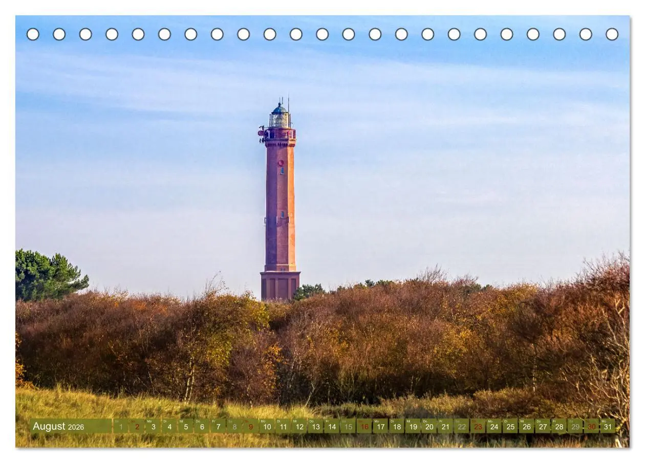 Bild: 9783457914540 | INSELLIEBE NORDERNEY (Tischkalender 2026 DIN A5 quer), CALVENDO...