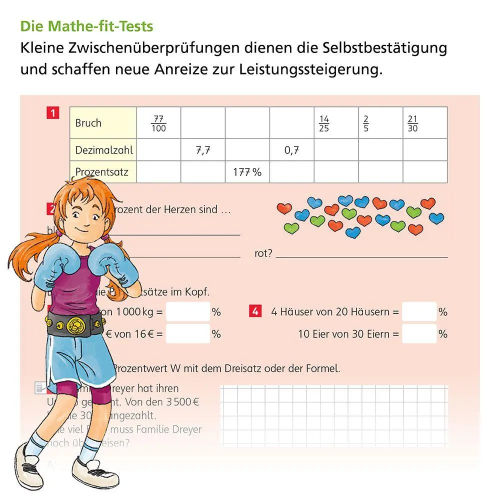 Bild: 9783619754540 | Das Übungsheft Mathematik 7 | Denk- und Rechentraining, Klasse 7