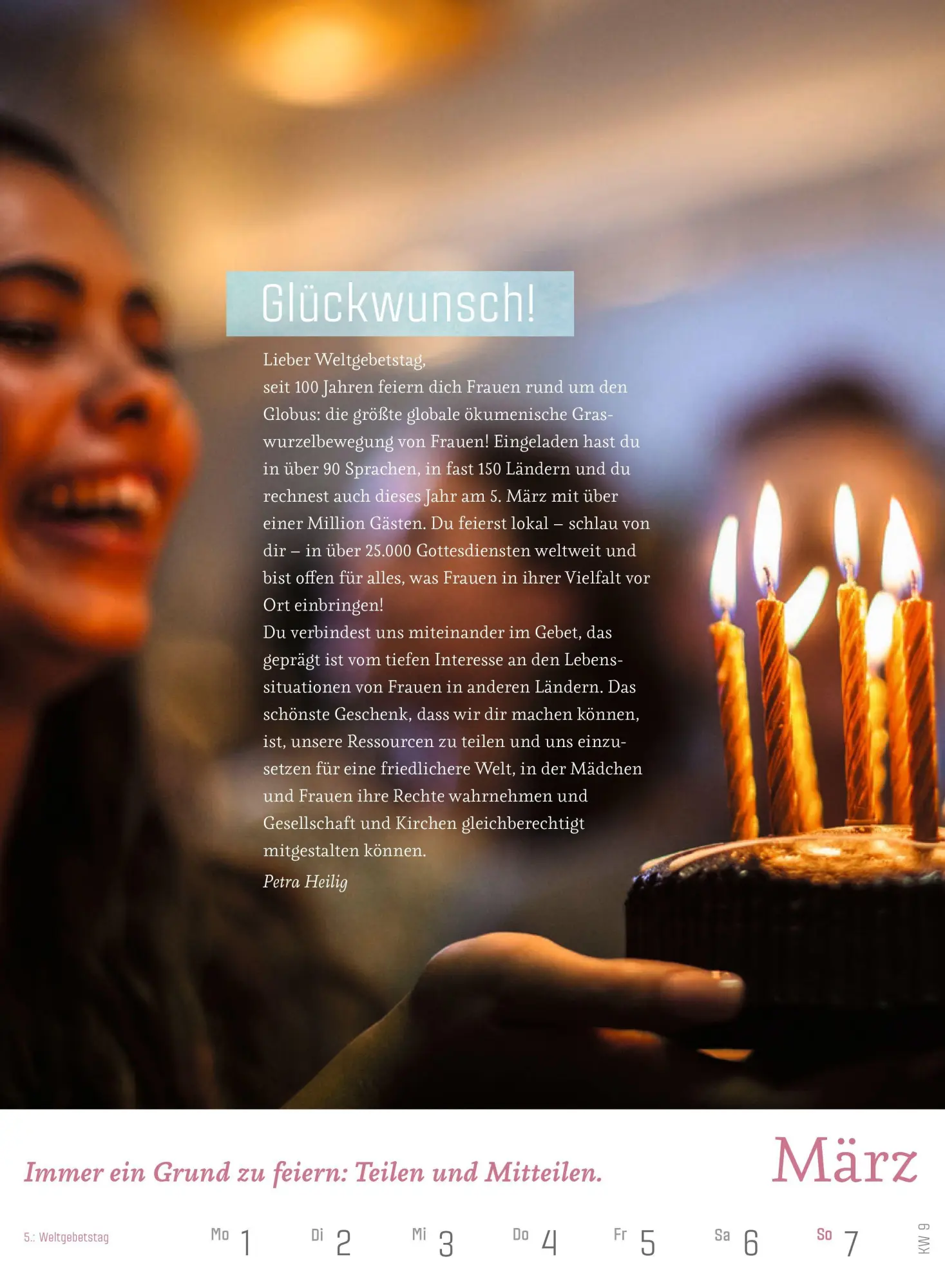 Bild: 9783960384540 | bunt verbunden - Der Frauenkalender 2027 | Petra Heilig (u. a.) | 2027