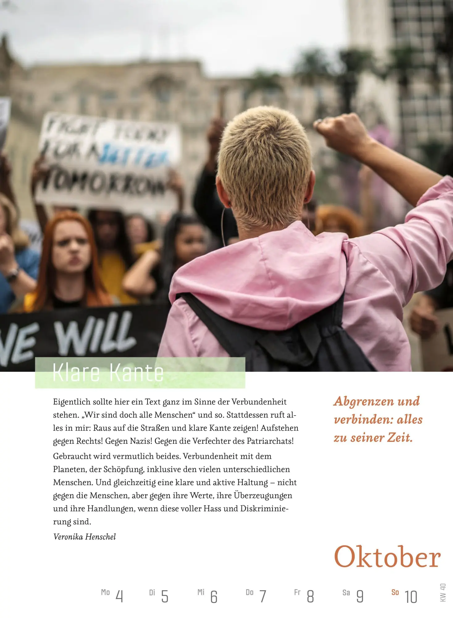 Bild: 9783960384540 | bunt verbunden - Der Frauenkalender 2027 | Petra Heilig (u. a.) | 2027