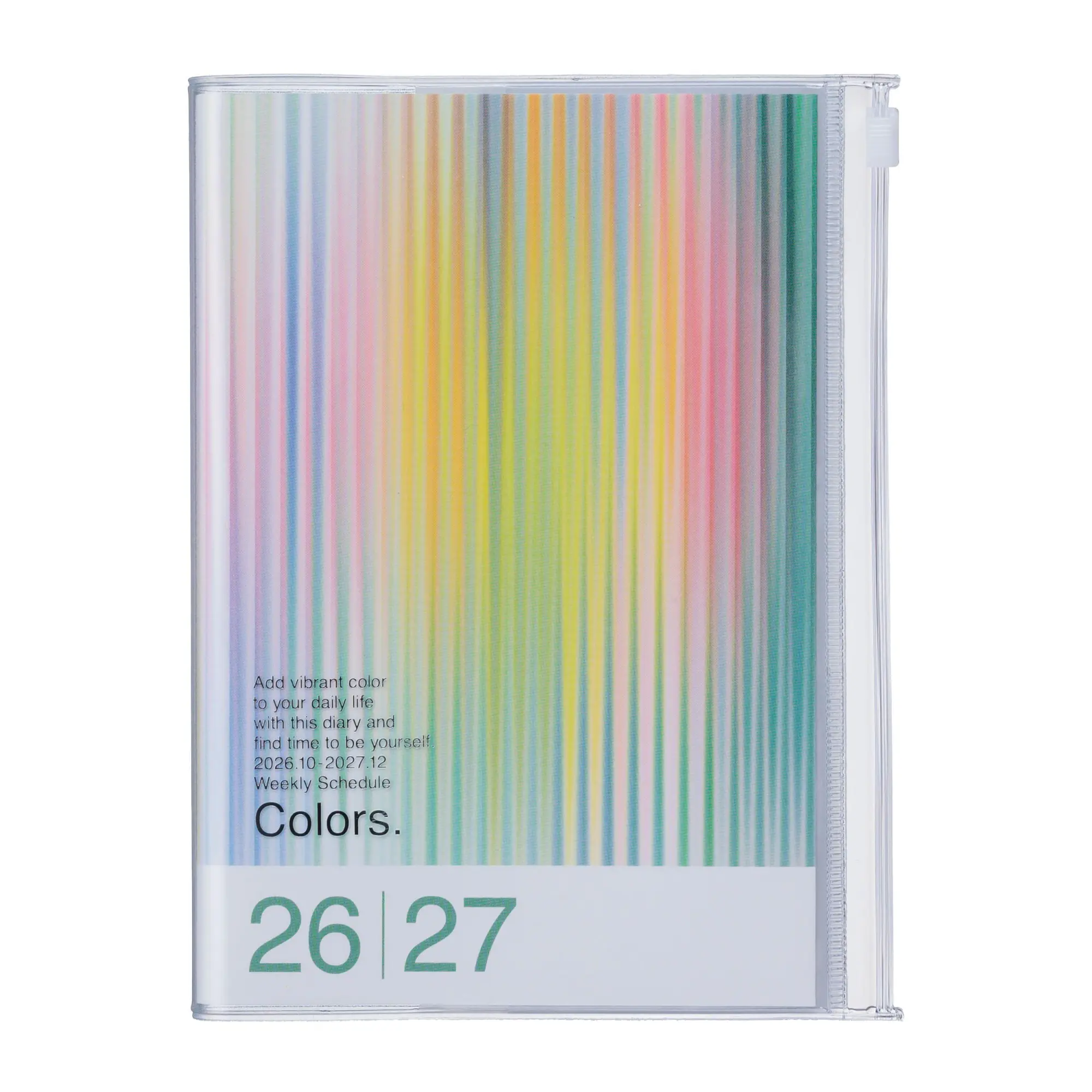 Cover: 4550045164640 | MARK'S 2026/27 Diary B6 Gradient // Green | MARK'S Inc. | Taschenbuch