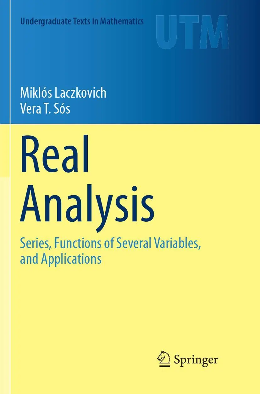 Cover: 9781493984640 | Real Analysis | Miklós Laczkovich (u. a.) | Taschenbuch | ix | 2018