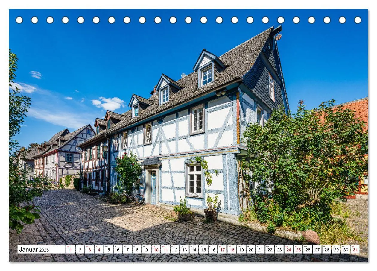 Bild: 9783457384640 | Historisches Eltville (Tischkalender 2026 DIN A5 quer), CALVENDO...