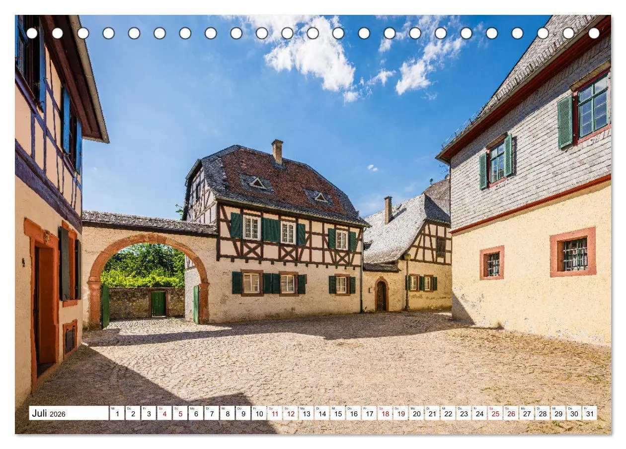 Bild: 9783457384640 | Historisches Eltville (Tischkalender 2026 DIN A5 quer), CALVENDO...