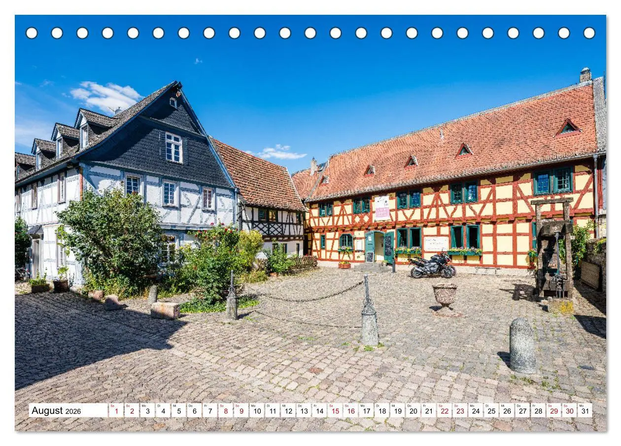 Bild: 9783457384640 | Historisches Eltville (Tischkalender 2026 DIN A5 quer), CALVENDO...