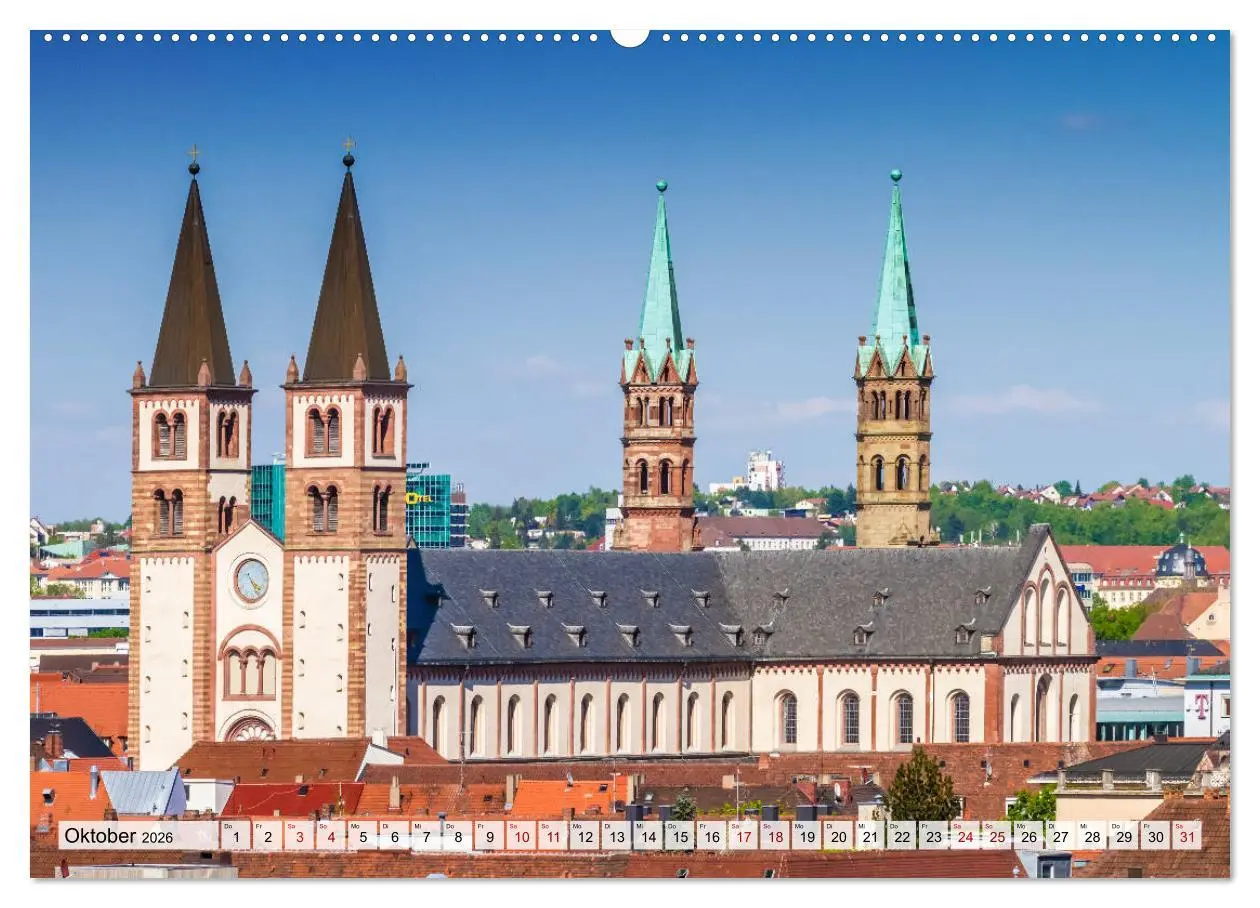 Bild: 9783457904640 | WÜRZBURG Historisches Stadtherz (hochwertiger Premium Wandkalender...