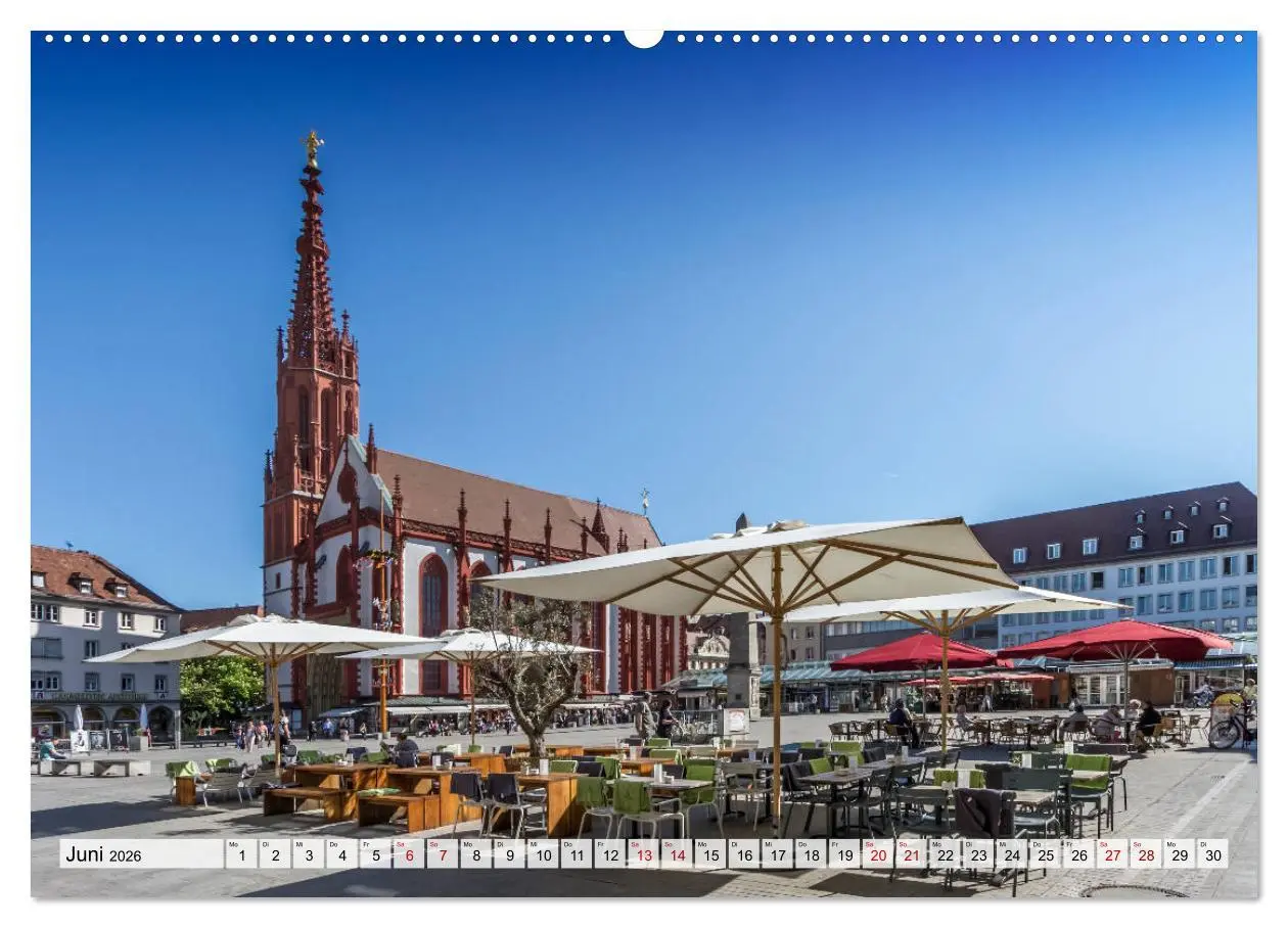 Bild: 9783457904640 | WÜRZBURG Historisches Stadtherz (hochwertiger Premium Wandkalender...
