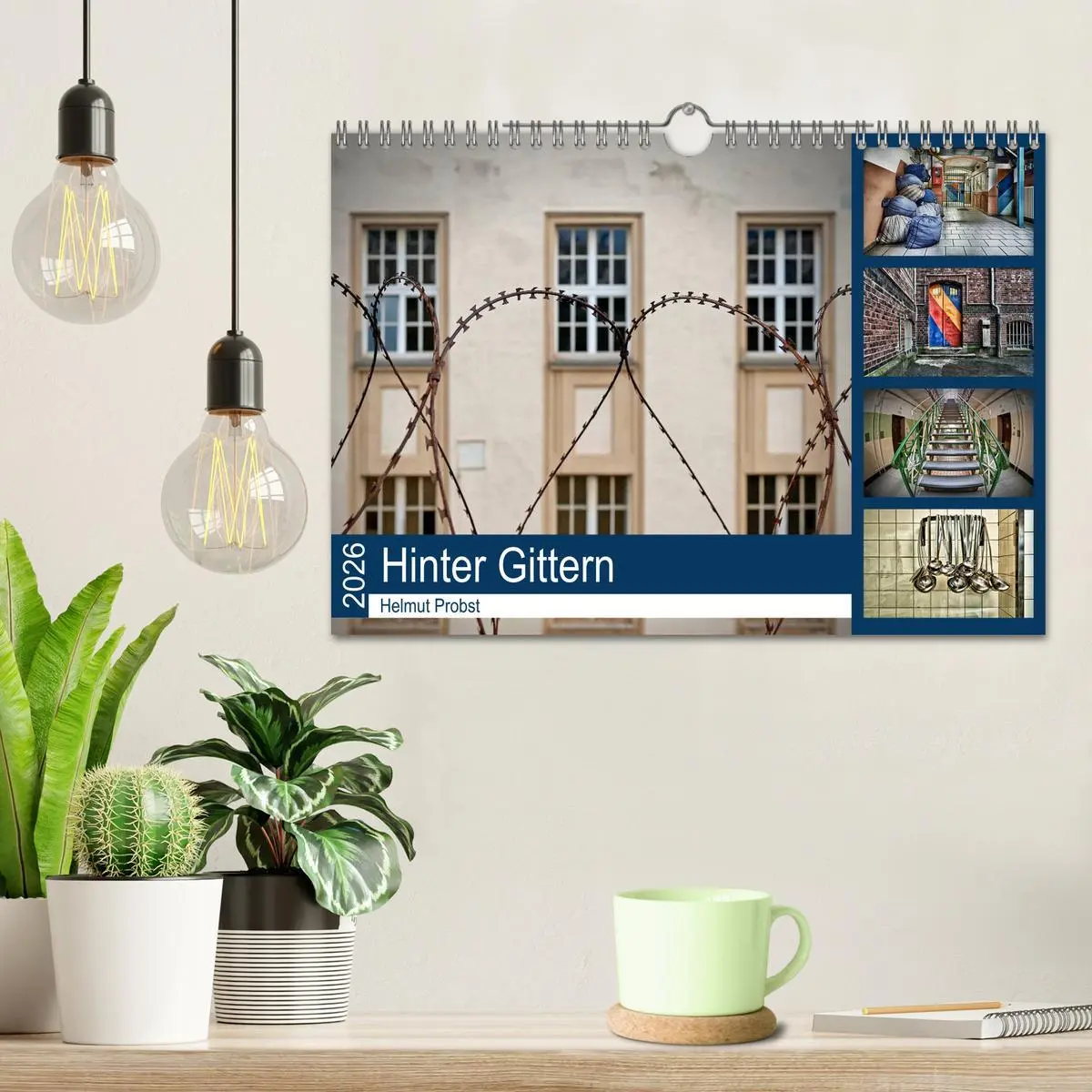 Bild: 9783516164640 | Hinter Gittern (Wandkalender 2026 DIN A4 quer), CALVENDO...