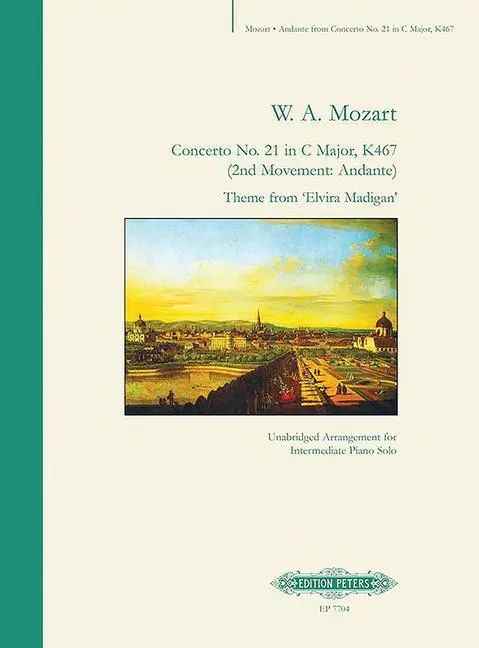 Cover: 9790577084640 | Concert 21 C Kv467 Andante | Wolfgang Amadeus Mozart | Taschenbuch