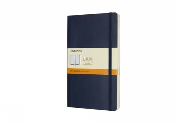 Cover: 8055002854740 | Moleskine Notizbuch Large/A5, Liniert, Soft Cover, Saphir | Moleskine