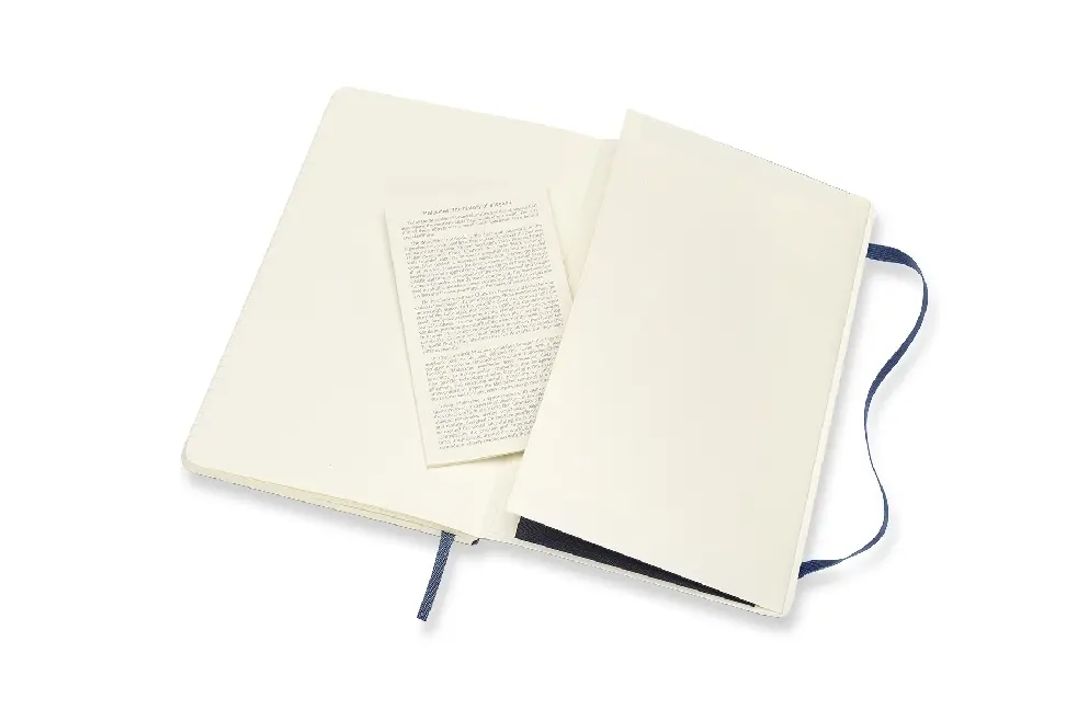 Bild: 8055002854740 | Moleskine Notizbuch Large/A5, Liniert, Soft Cover, Saphir | Moleskine