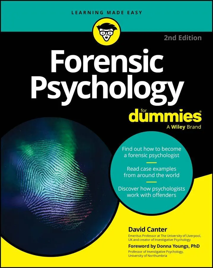 Cover: 9781394354740 | Forensic Psychology For Dummies | David V Canter | Taschenbuch | 2026