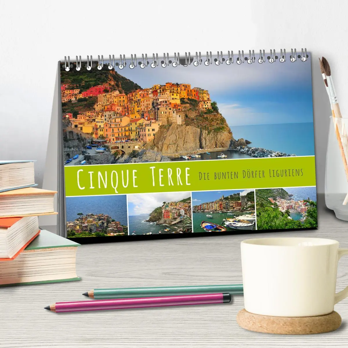 Bild: 9783457824740 | Cinque Terre - die bunten Dörfer Liguriens (Tischkalender 2026 DIN...