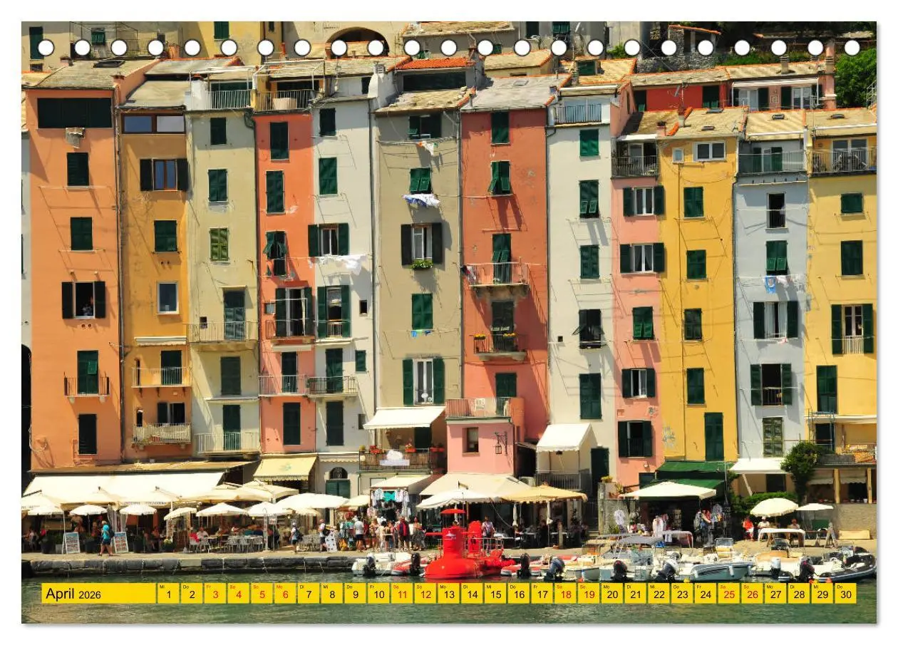 Bild: 9783457824740 | Cinque Terre - die bunten Dörfer Liguriens (Tischkalender 2026 DIN...