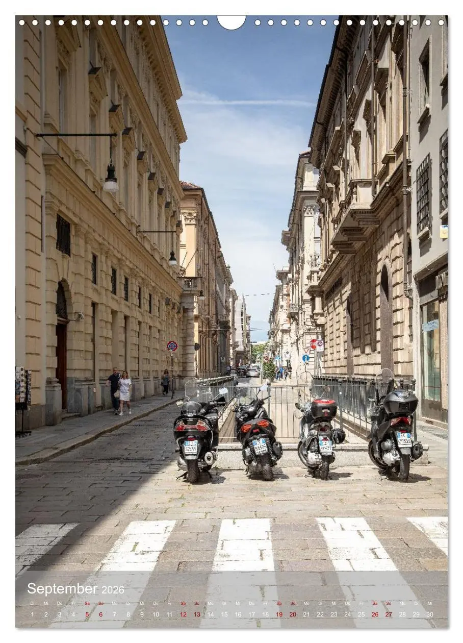 Bild: 9783516604740 | Turin. Geschichte und Architektur. (Wandkalender 2026 DIN A3 hoch),...