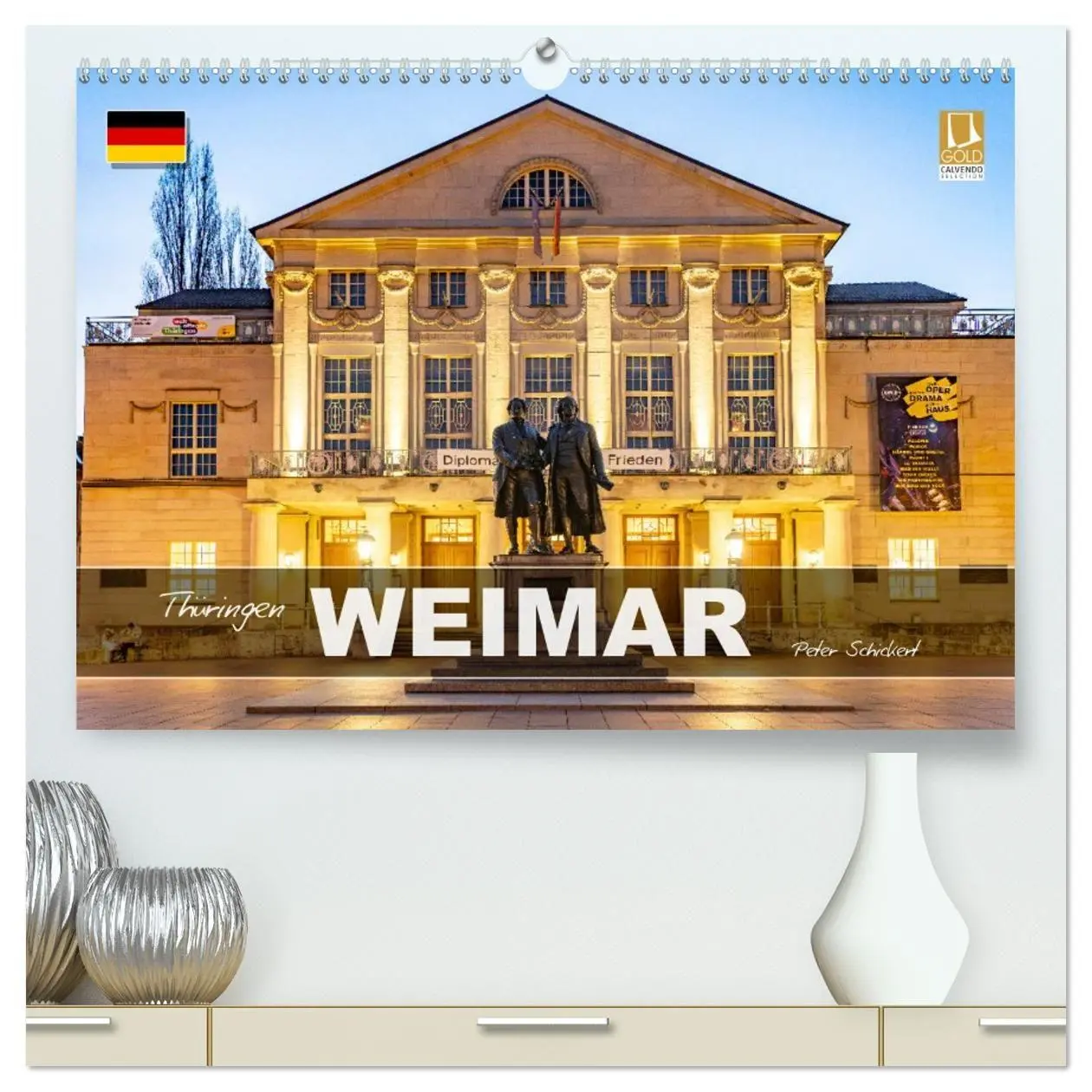 Cover: 9783516774740 | Thüringen - Weimar (hochwertiger Premium Wandkalender 2027 DIN A2...