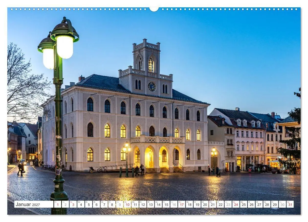 Bild: 9783516774740 | Thüringen - Weimar (hochwertiger Premium Wandkalender 2027 DIN A2...