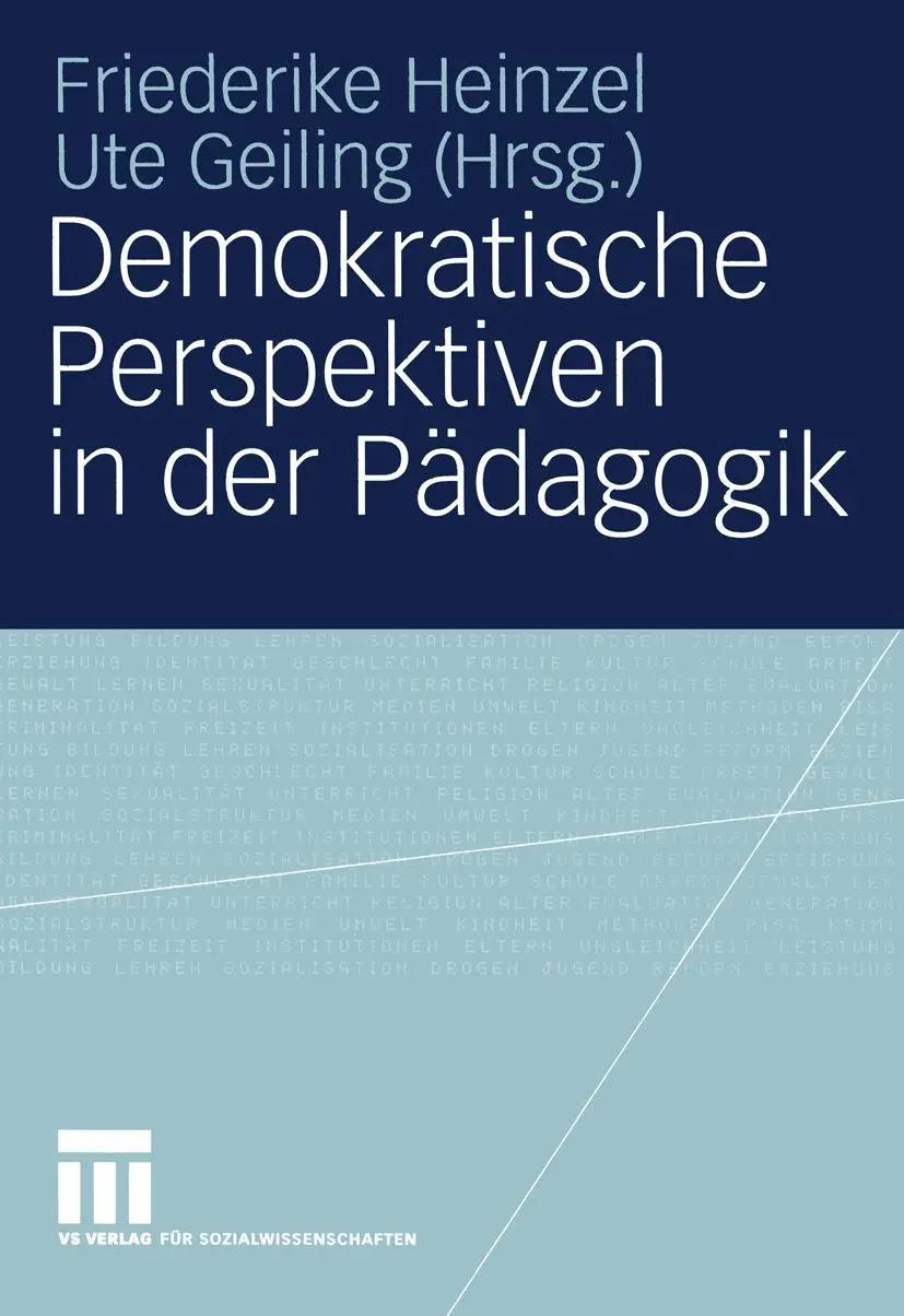 Cover: 9783531144740 | Demokratische Perspektiven in der Pädagogik | Heinzel (u. a.) | Buch