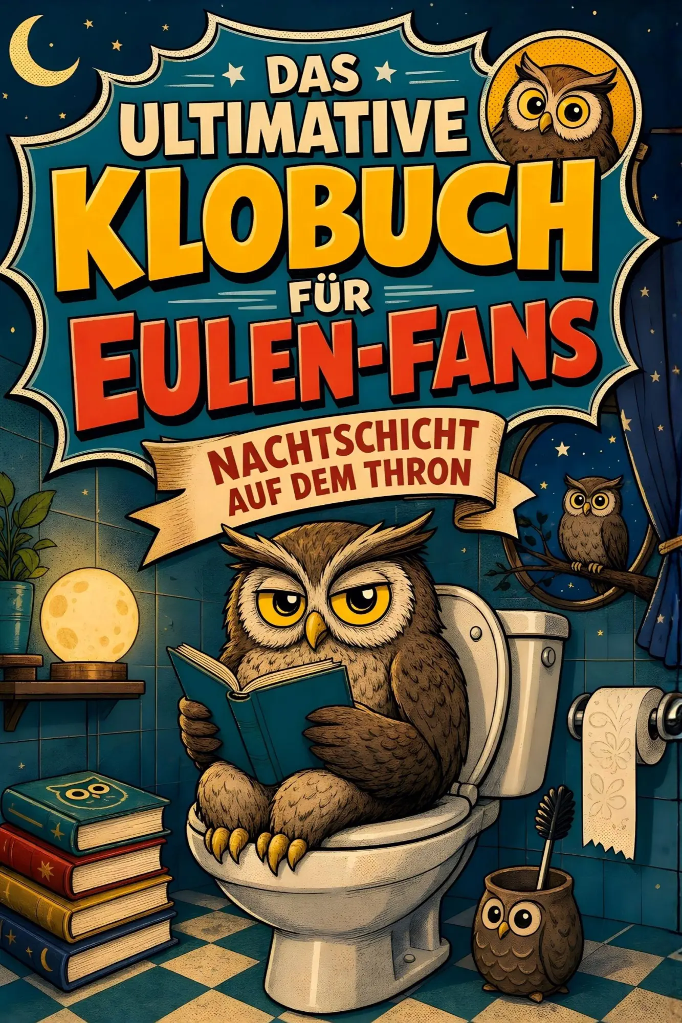 Cover: 9783696104740 | Das ultimative Klobuch für Eulen-Fans | Nachtschicht auf dem Thron