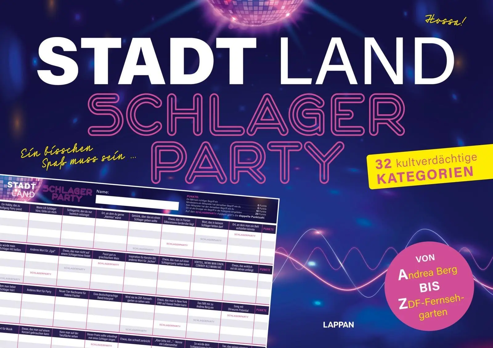 Cover: 9783830364740 | Stadt, Land, Schlagerparty | Lappan Verlag | Taschenbuch | 128 S.