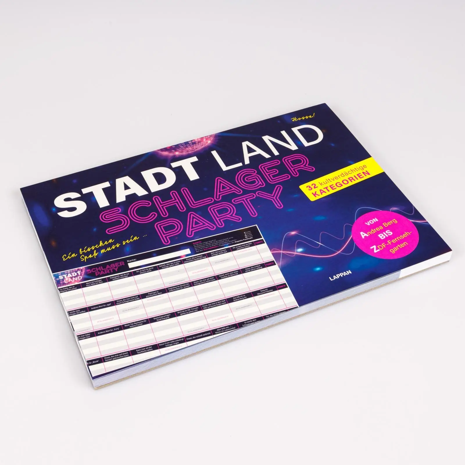 Bild: 9783830364740 | Stadt, Land, Schlagerparty | Lappan Verlag | Taschenbuch | 128 S.