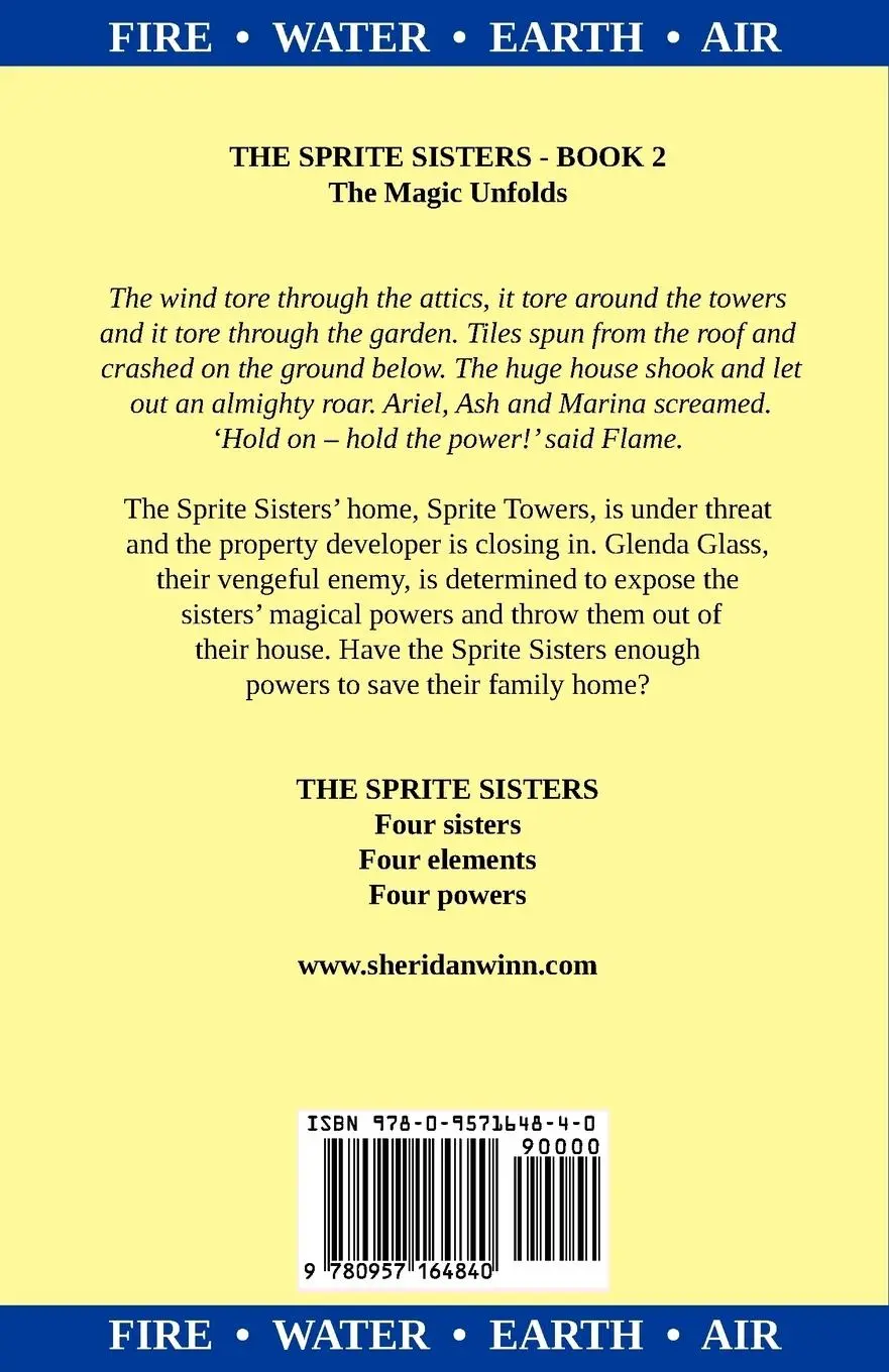 Rückseite: 9780957164840 | The Sprite Sisters | The Magic Unfolds (Vol 2) | Sheridan Winn | Buch