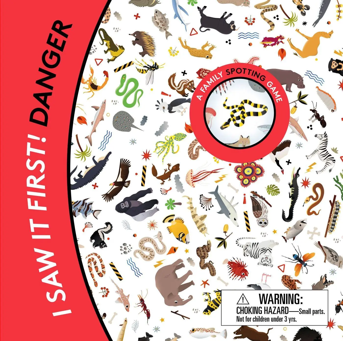Cover: 9781399604840 | I Saw It First! Danger | A Family Spotting Game | Caroline Selmes