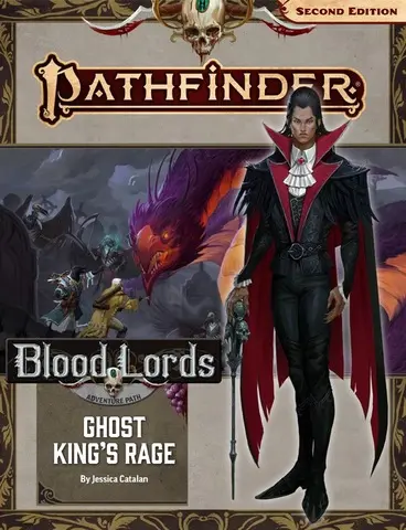 Cover: 9781640784840 | Pathfinder Adventure Path: Ghost King's Rage (Blood Lords 6 of 6) (P2)