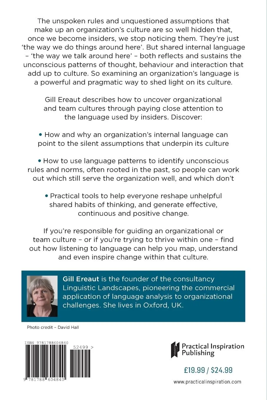 Rückseite: 9781788604840 | The Way We Talk Around Here | Gill Ereaut | Taschenbuch | Englisch
