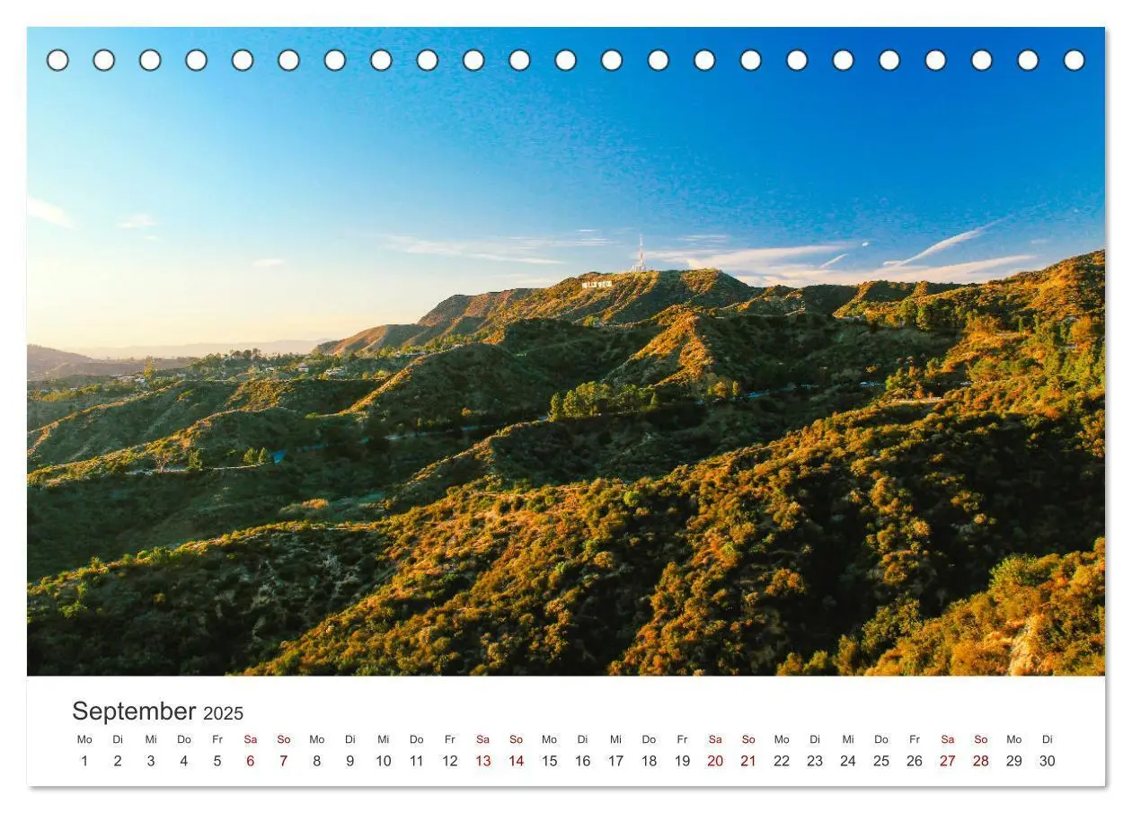 Bild: 9783383874840 | Los Angeles - Kalifornien (Tischkalender 2025 DIN A5 quer),...