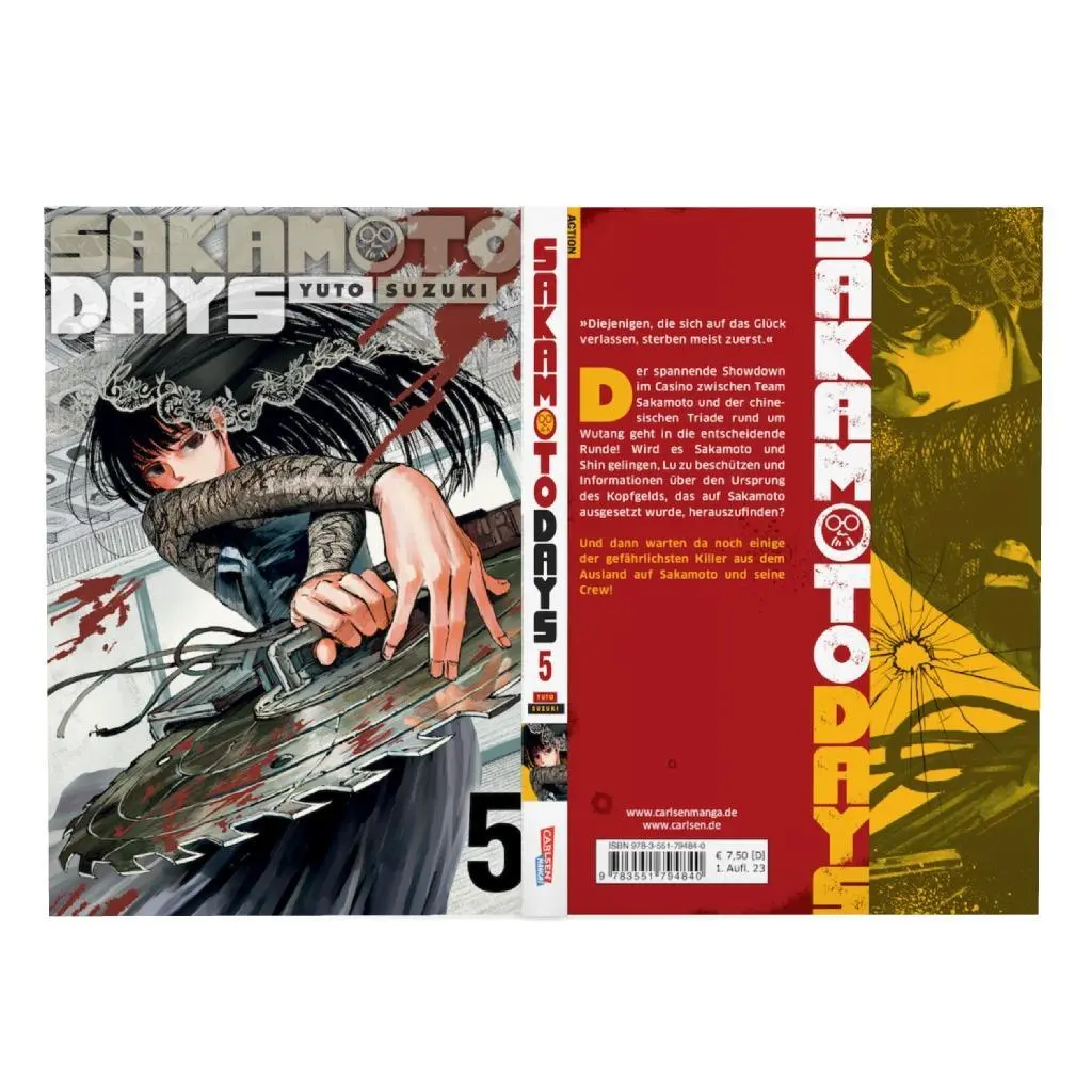 Bild: 9783551794840 | Sakamoto Days 5 | Yuto Suzuki | Taschenbuch | Sakamoto Days | 192 S.